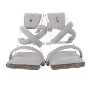 Cult Gaia Acrylic Heels 39 RealReal Authenticated and appraised